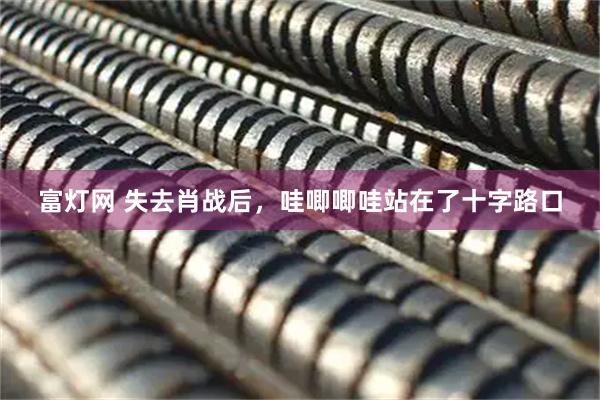 富灯网 失去肖战后，哇唧唧哇站在了十字路口